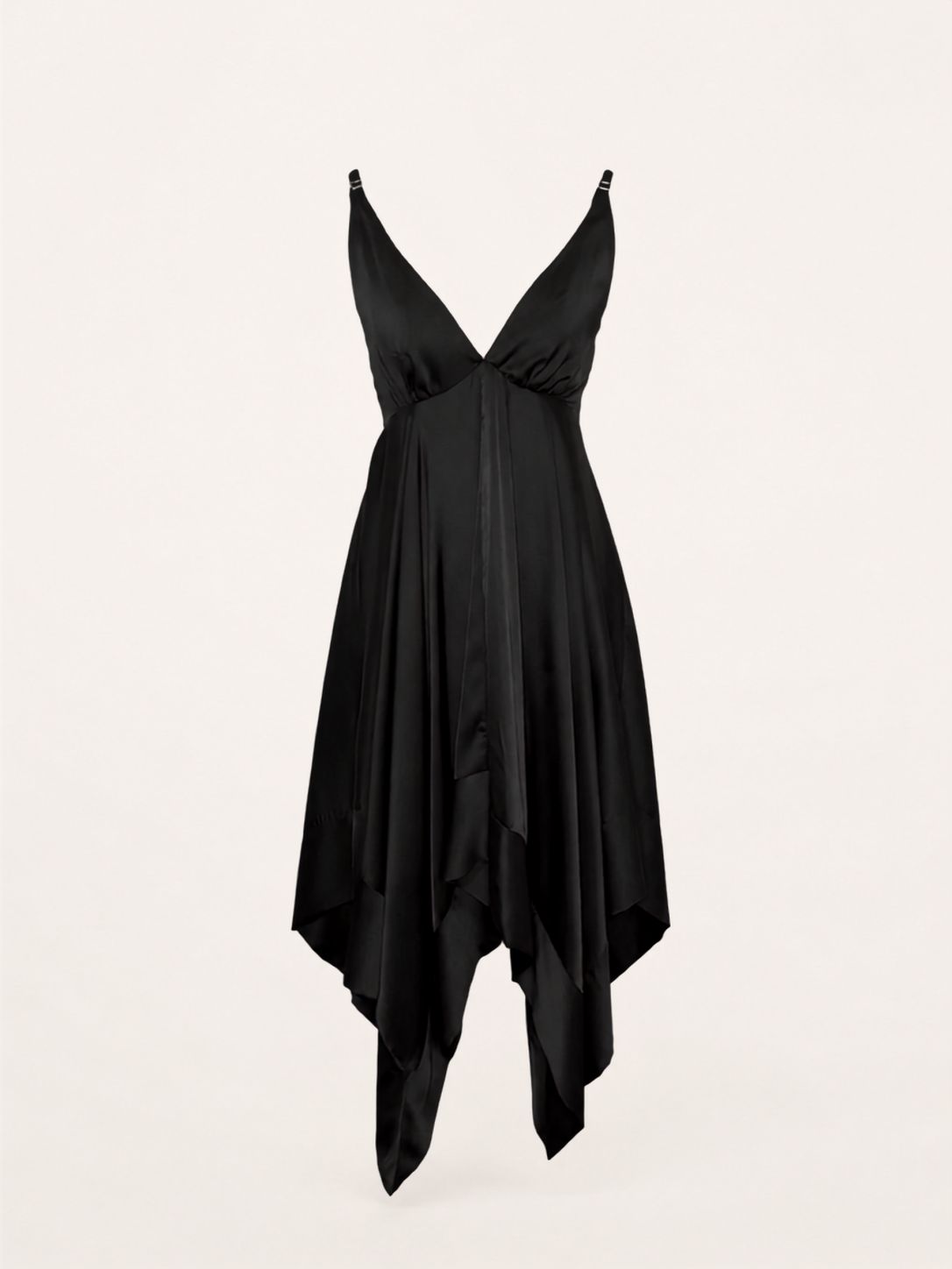 Satin Handkerchief dress