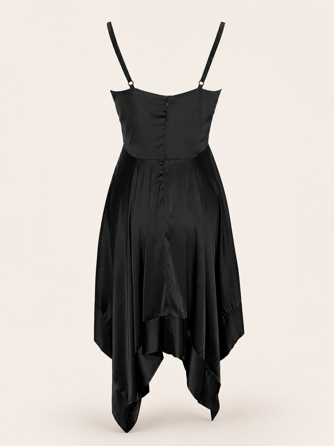 Satin Handkerchief dress
