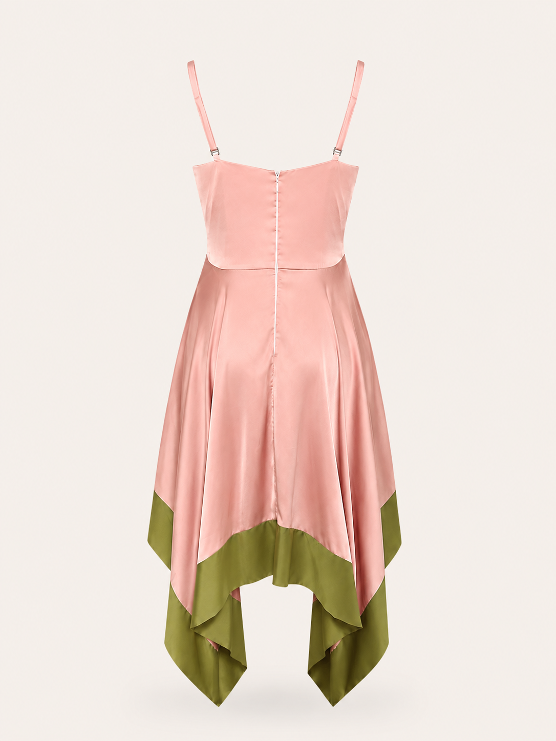 Satin Handkerchief dress