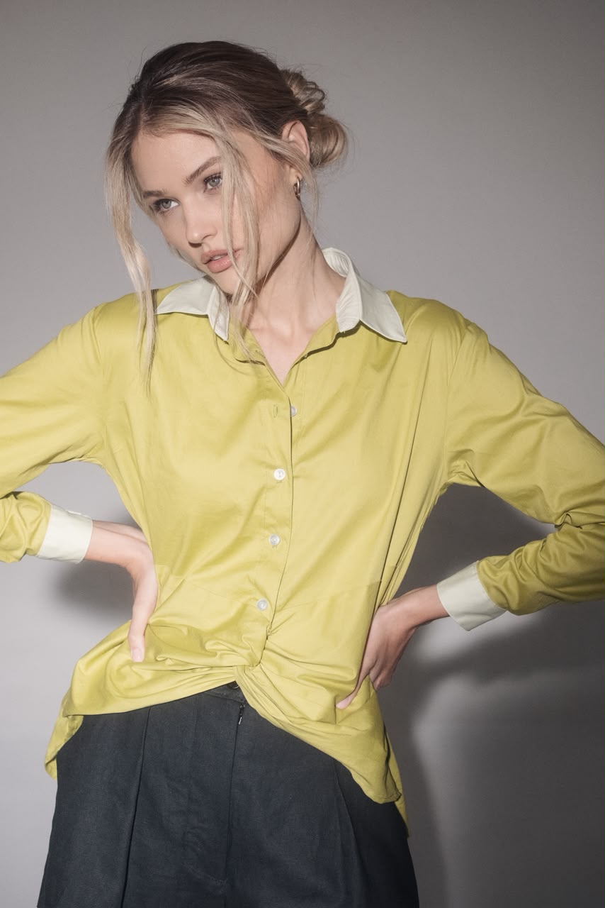 Twist Front Shirt
