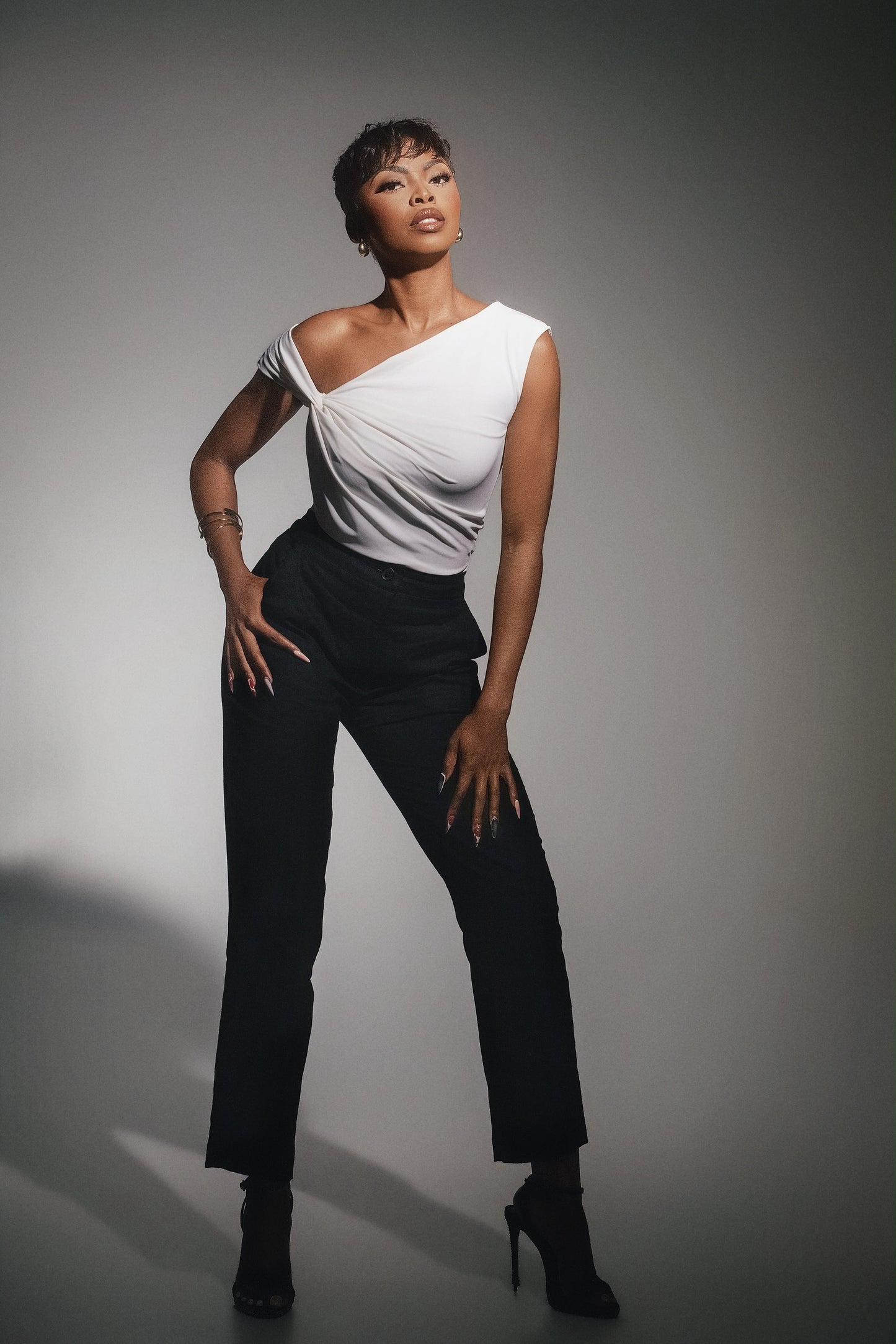 Twist Draped Top