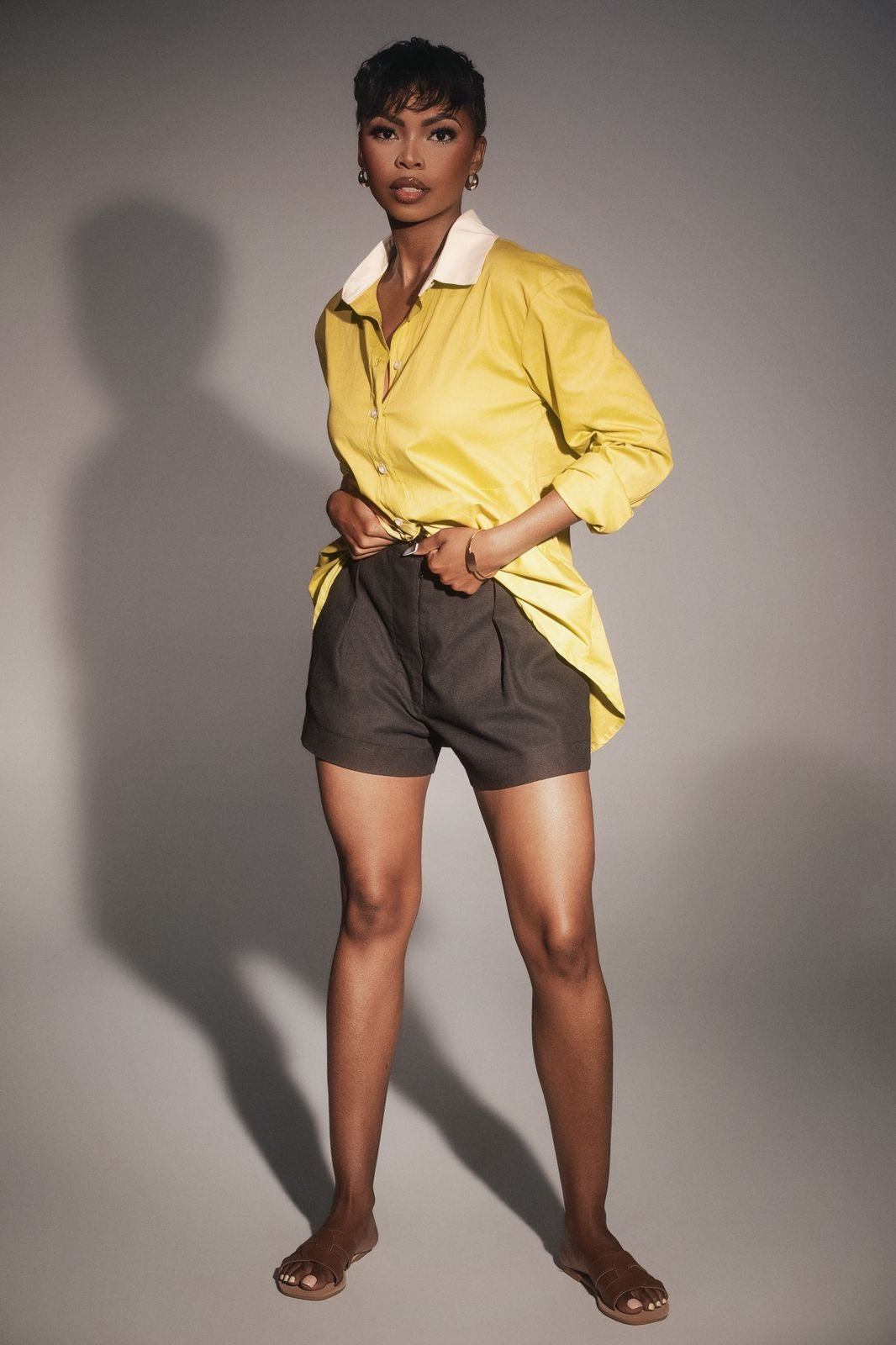 Twist Front Shirt